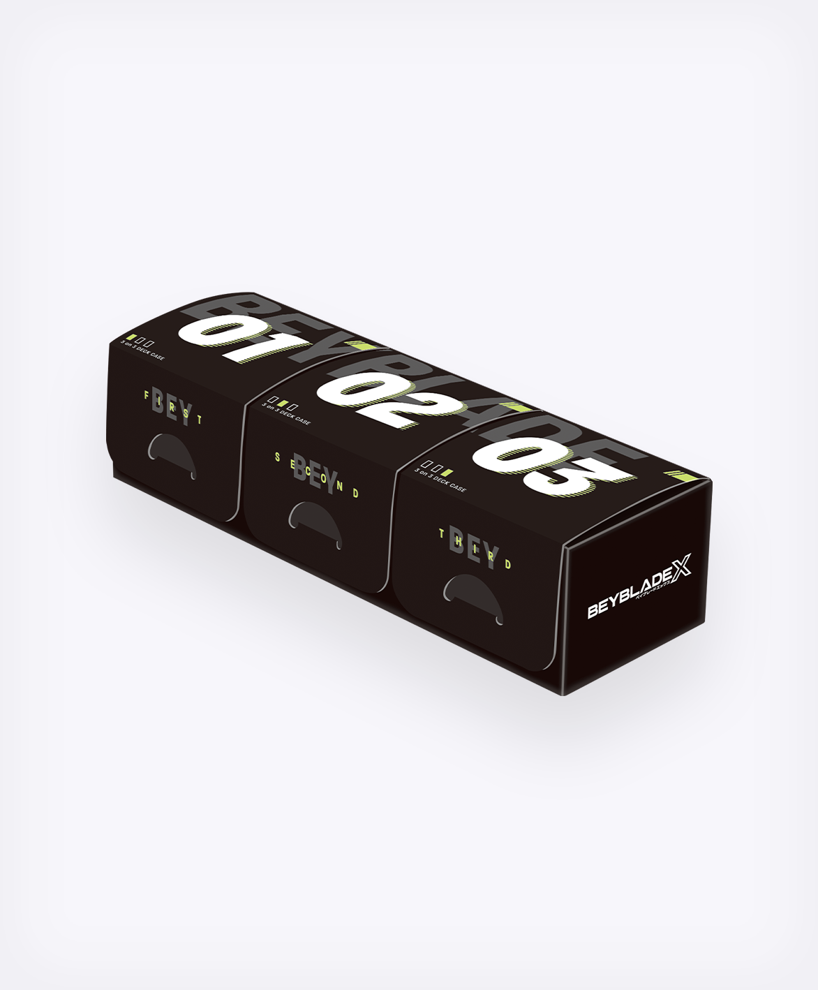 BX-57 3on3 Deck Case Black Ver. box